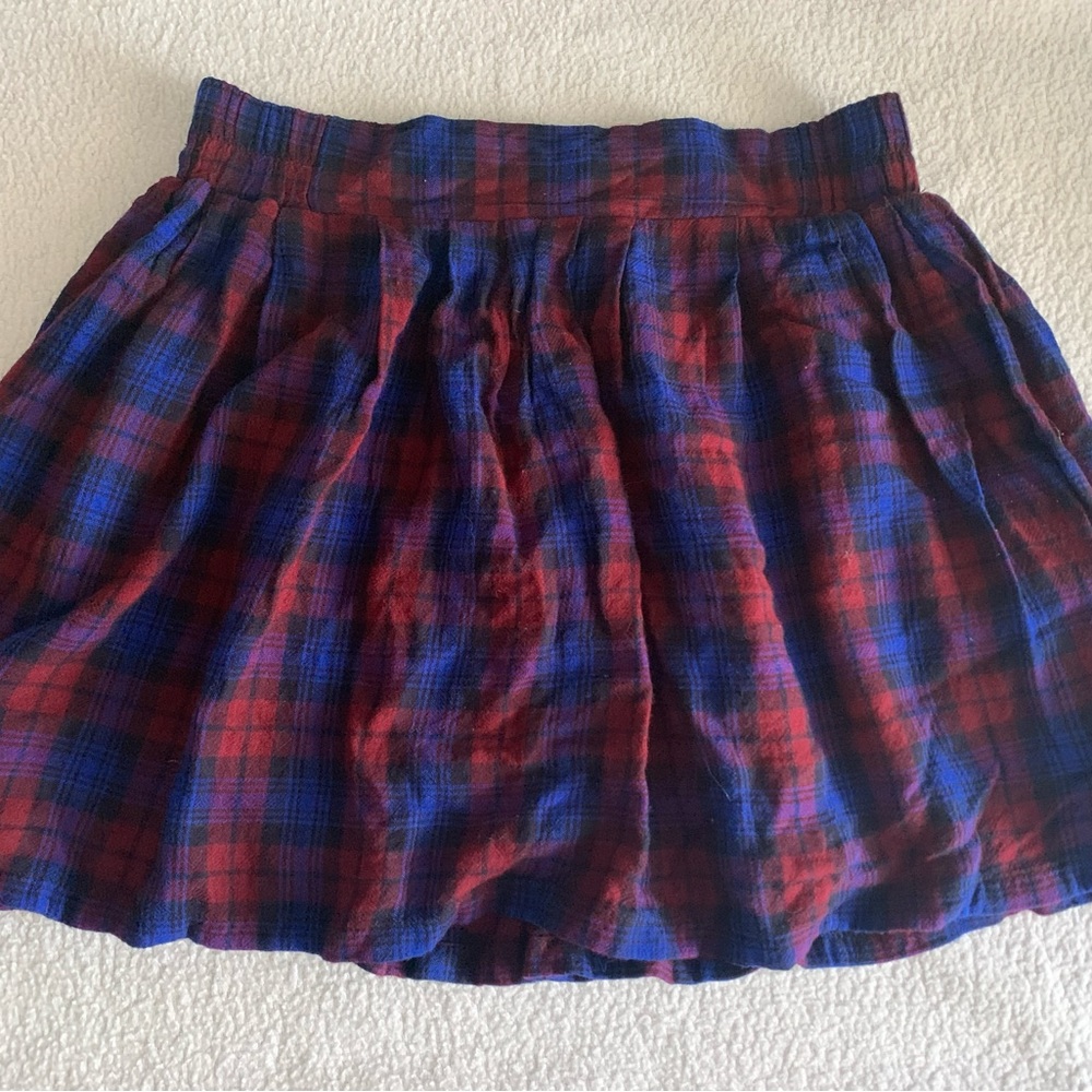 Forever21 plaid skater skirt
